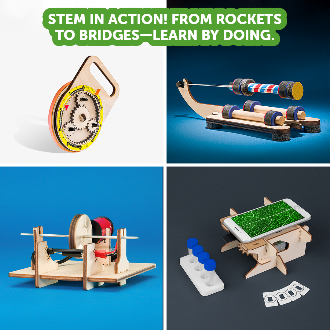 Outdoors Budding Engineer Bundle — Ages 5–10+ (with online lessons library)