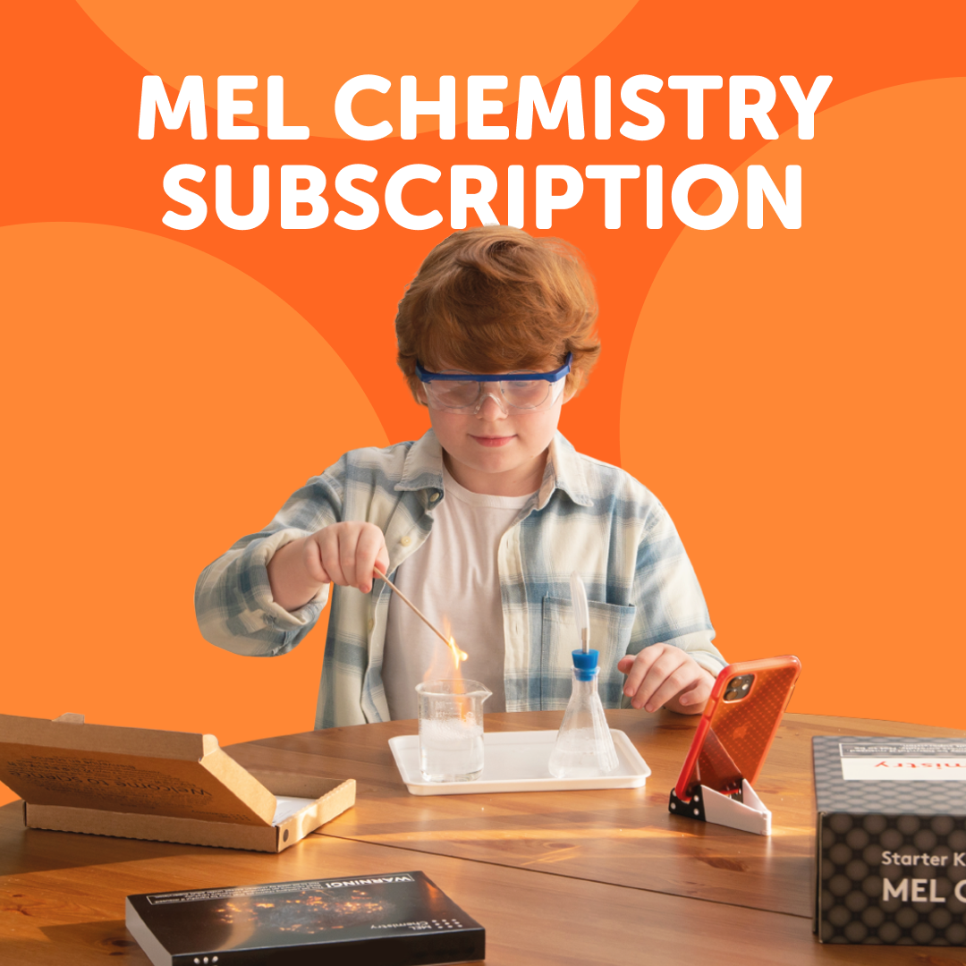 12 - MEL Chemistry boxes. Ages 10–16+ (with online lessons library)