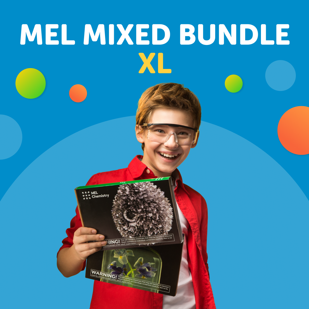 MEL Mixed bundle — 5 boxes + starter kit. Chemistry, Physics, STEM