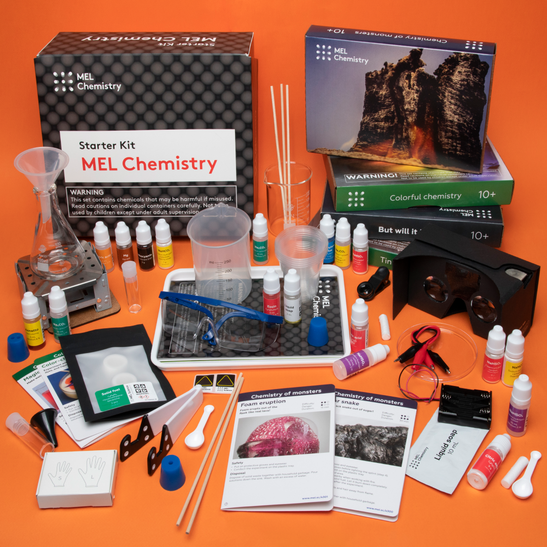 MEL Mixed bundle — 5 boxes + starter kit. Chemistry, Physics, STEM
