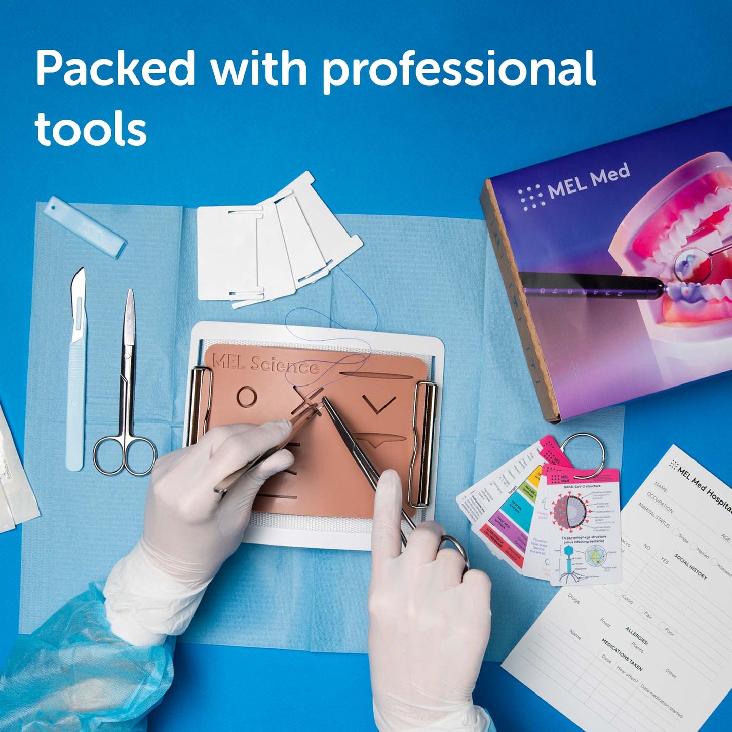 MEL Med bundle — 3 boxes. Ages 14+