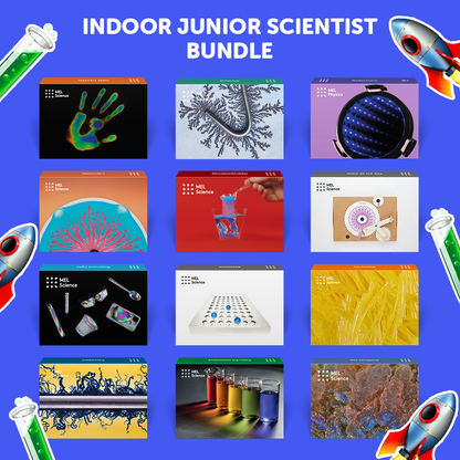 Indoor Junior Scientist Bundle — Ages 8–16+ (with online lessons library)