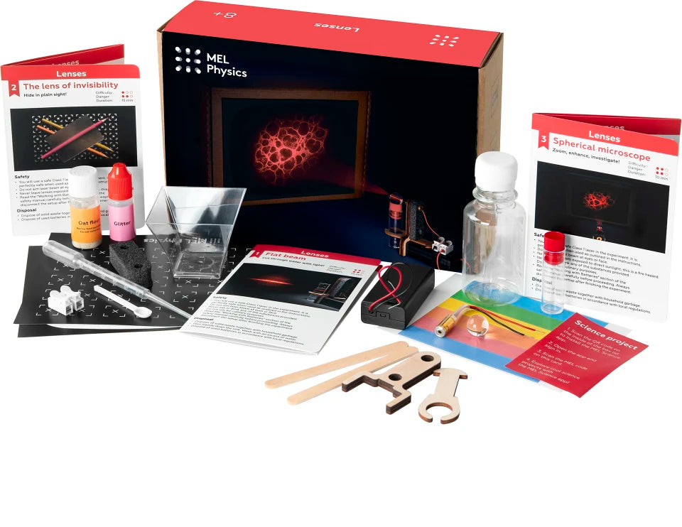 MEL Science Engineering Fundamentals bundle — 5 boxes. Ages 8–14+