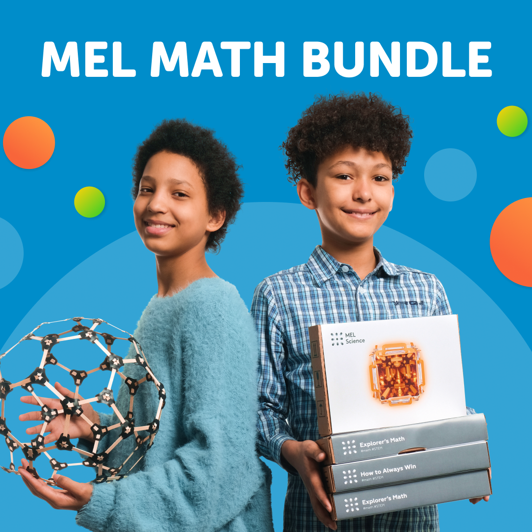 MEL Math bundle — 5 boxes. Ages 7–12+