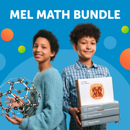 MEL Math bundle — 5 boxes. Ages 7–12+