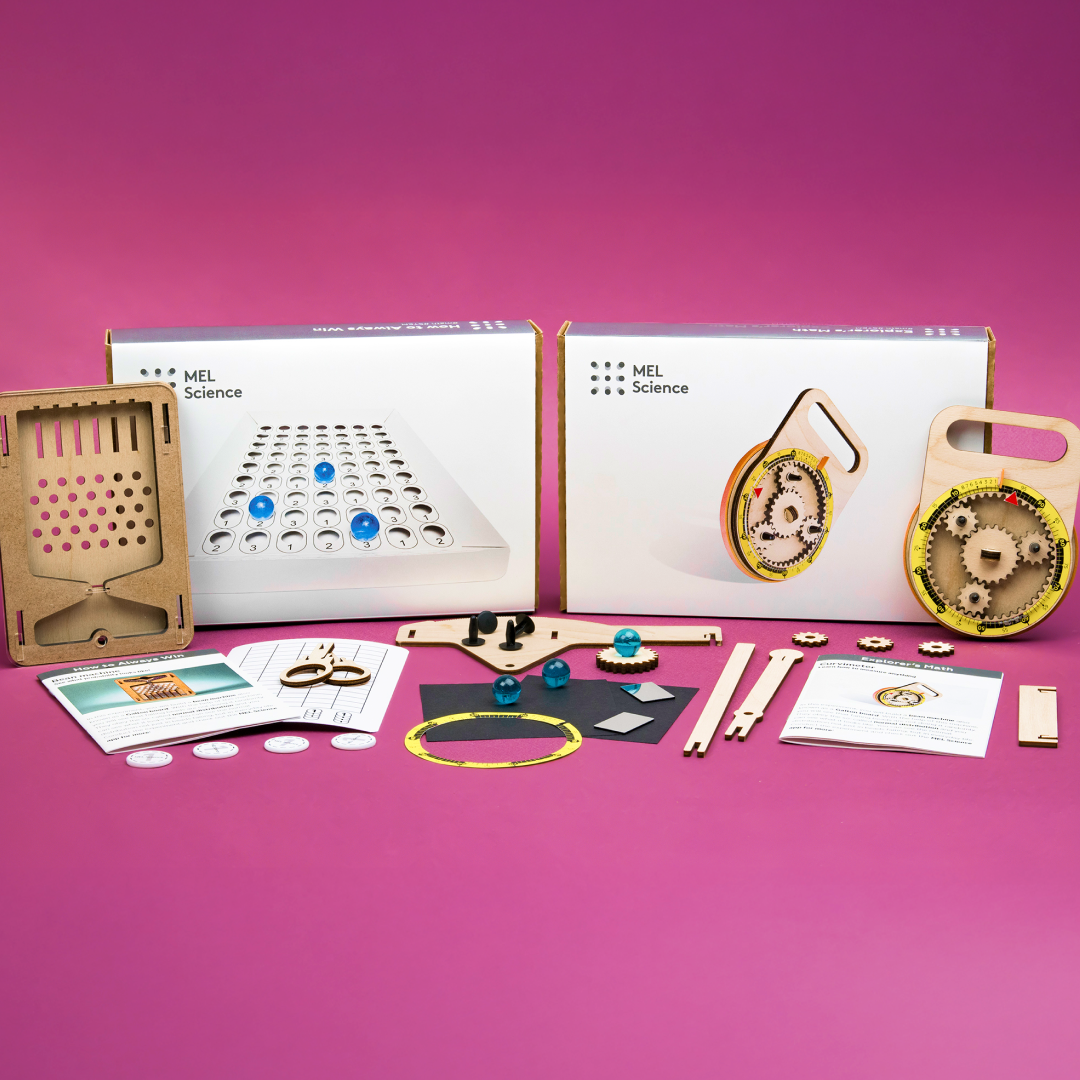 MEL Math bundle — 5 boxes. Ages 7–12+