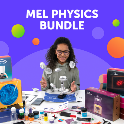 MEL Physics bundle — 6 boxes. Ages 8–14+