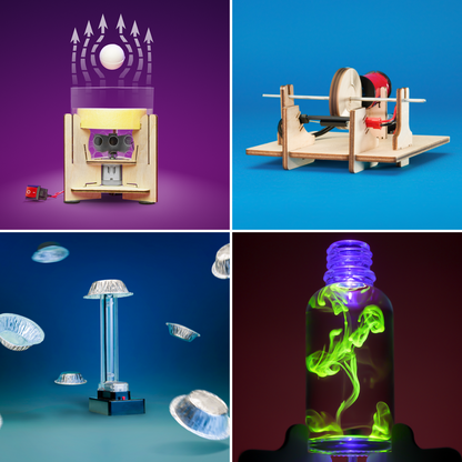 12 - MEL Physics boxes. Ages 8–14+ (with online lessons library)