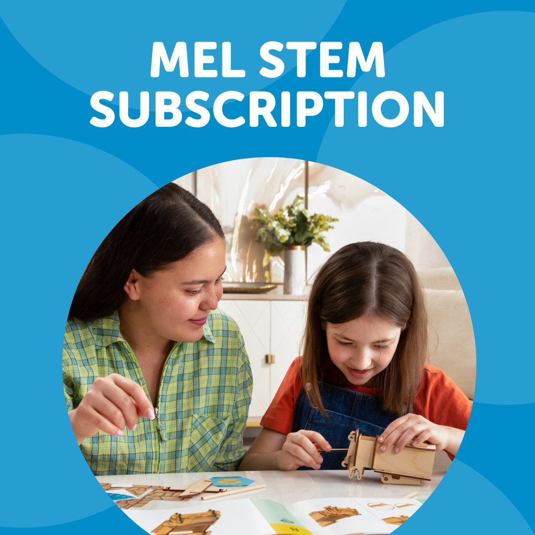 12 - MEL STEM boxes — Ages 5–9+ (with online lessons library)