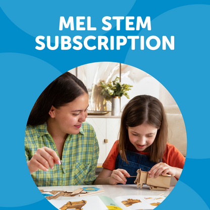 12 - MEL STEM boxes — Ages 5–9+ (with online lessons library)
