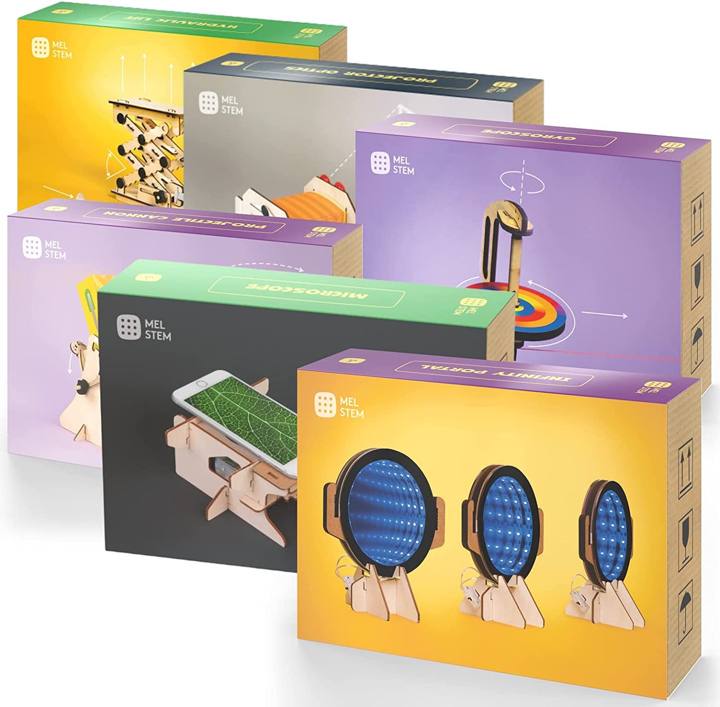 MEL STEM bundle — 6 boxes. Ages 5–9+