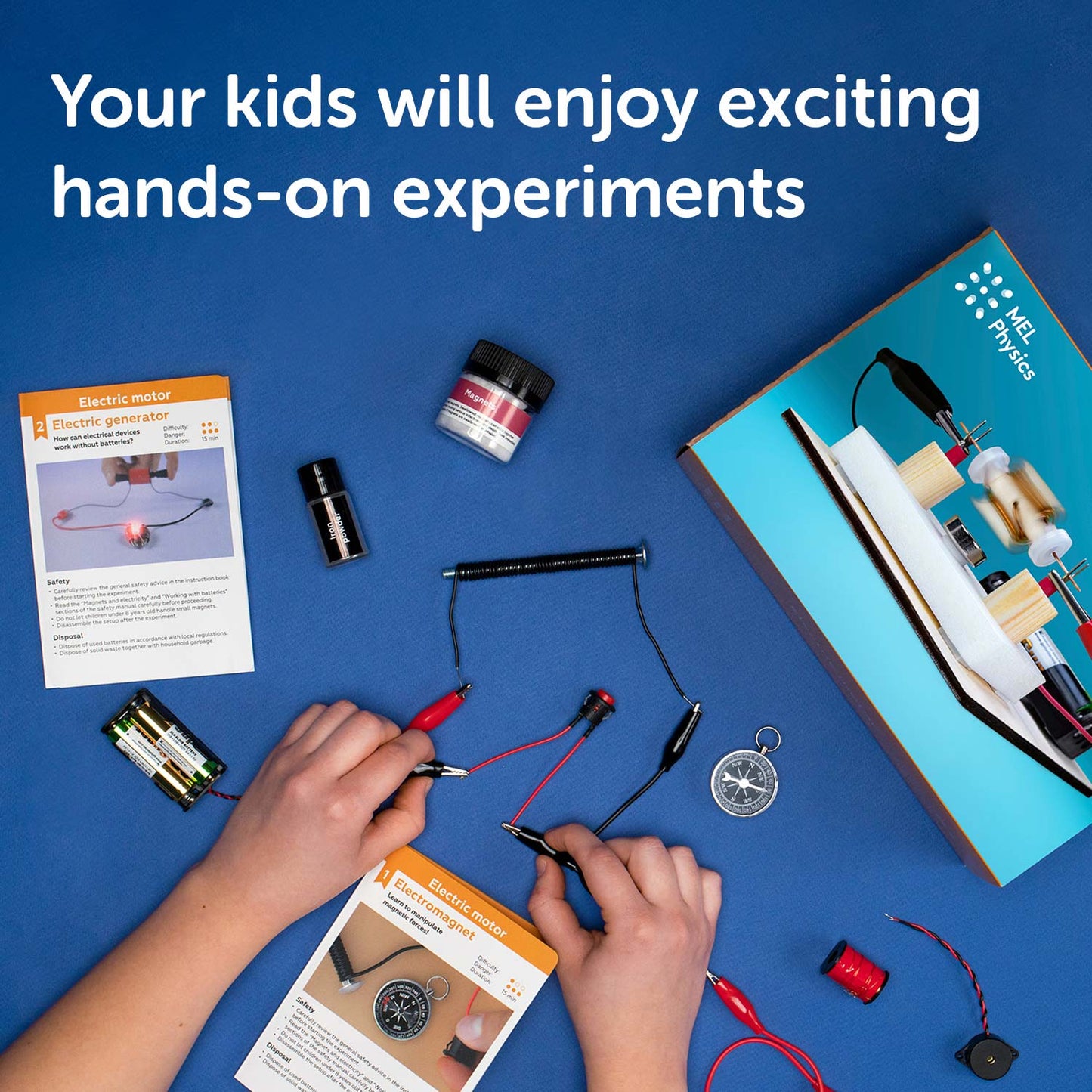 12 - MEL STEM boxes — Ages 5–9+ (with online lessons library)